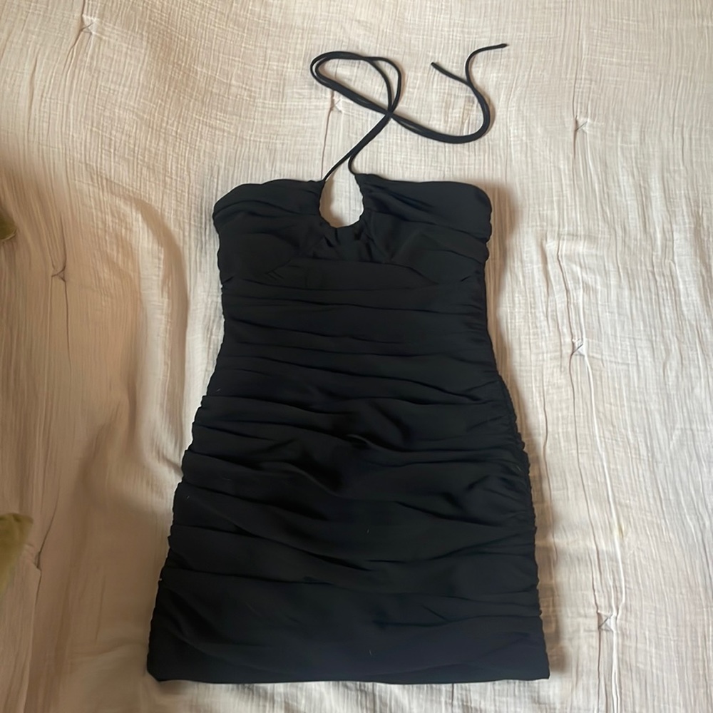 NWOT Black Zara Mini Dress